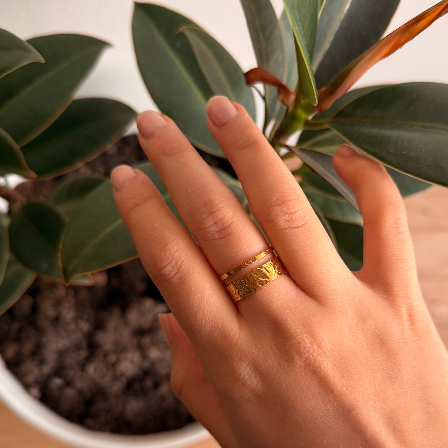 Eterna Ring 18K Guldbelagt