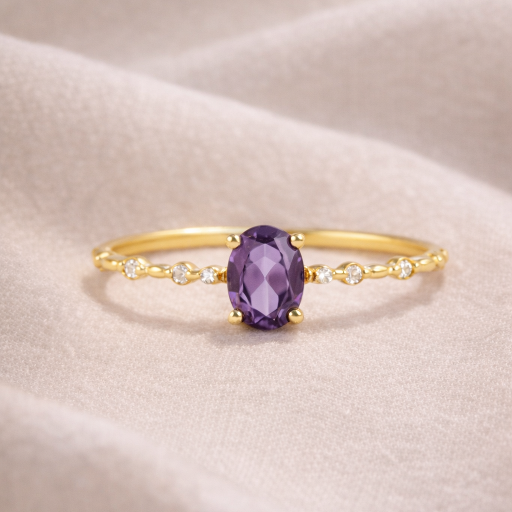 Tiara Ring 18K Guldbelagt