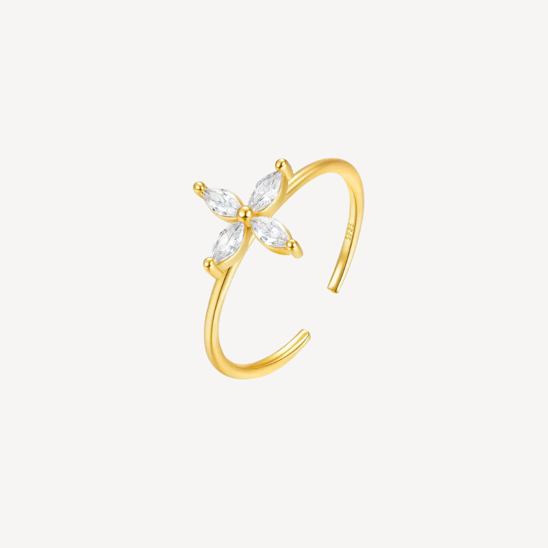 Blossom Ring 18K Guldbelagt