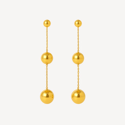 Bubbly Øreringe 18K Guldbelagt