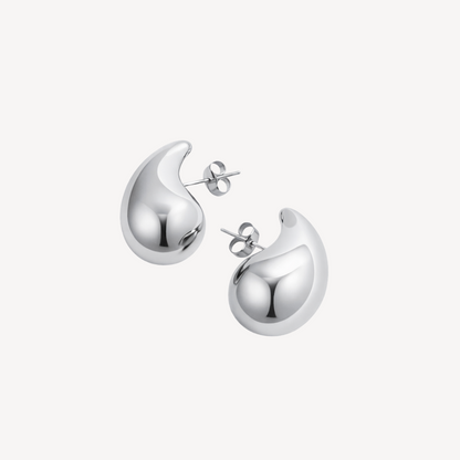 Waterdrop Øreringe 18K Guldbelagt