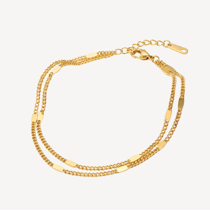 Opulent Armbånd 18K Guldbelagt