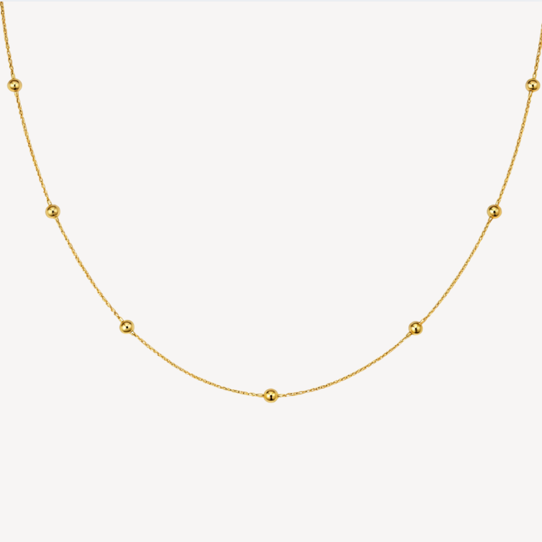 Celestial Halskæde 18k Guldbelagt