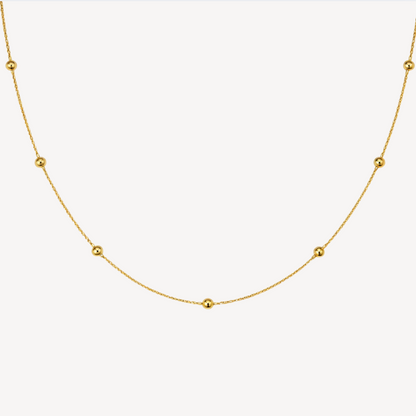 Celestial Halskæde 18k Guldbelagt