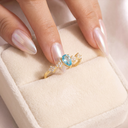 Lyra Ring 18K Guldbelagt