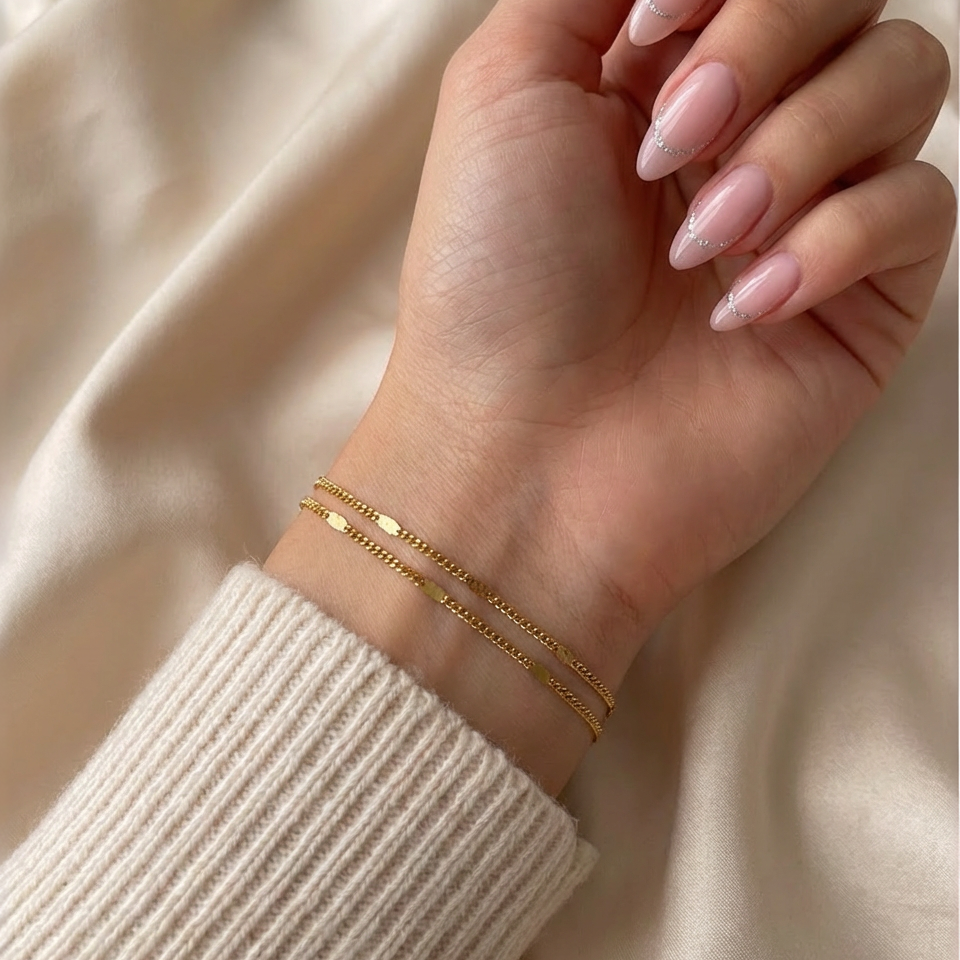 Opulent Armbånd 18K Guldbelagt