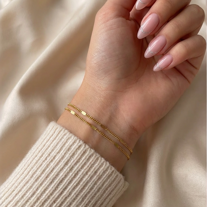 Opulent Armbånd 18K Guldbelagt