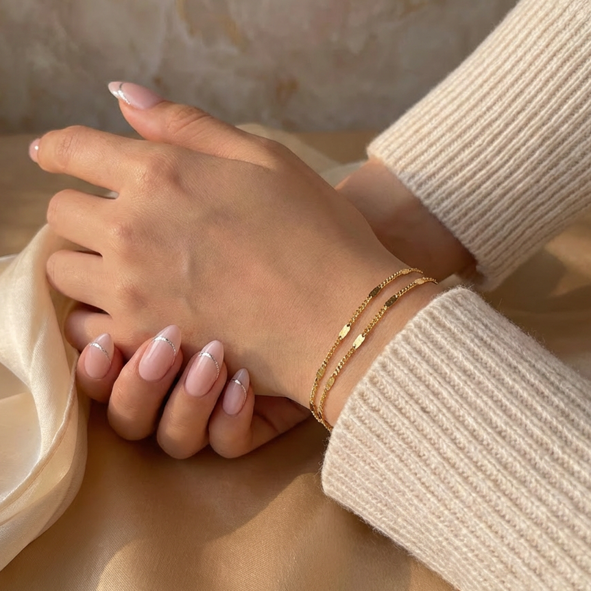 Opulent Armbånd 18K Guldbelagt